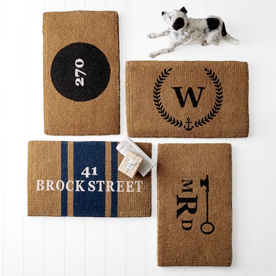 Coastal Wreath Graphic Doormat