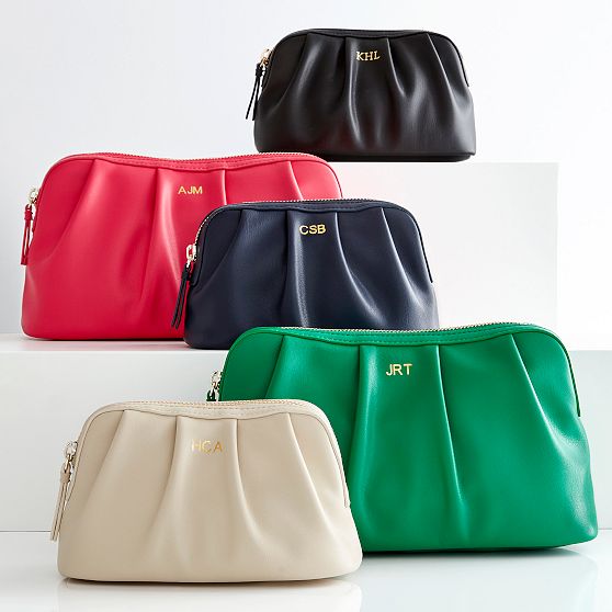 Mark & Graham Bella Ruched Pouch