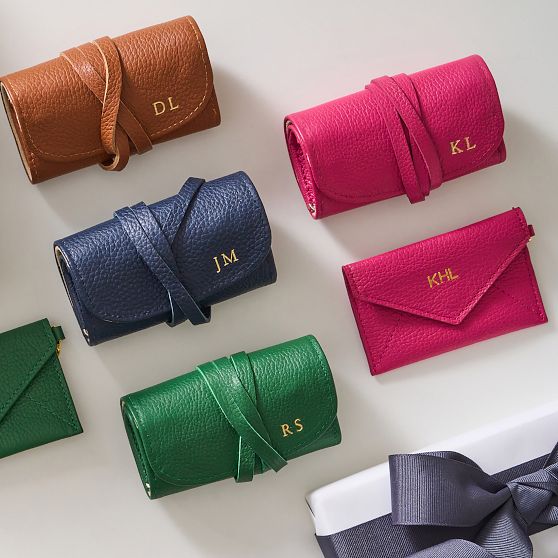 Leather Jewelry Roll Up​