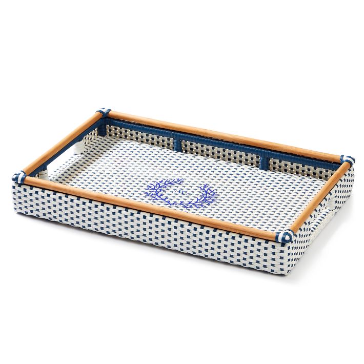 Mark & Graham Rattan Bistro Tray - Thumbnail 2
