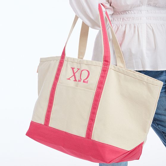 Sorority Canvas Tote