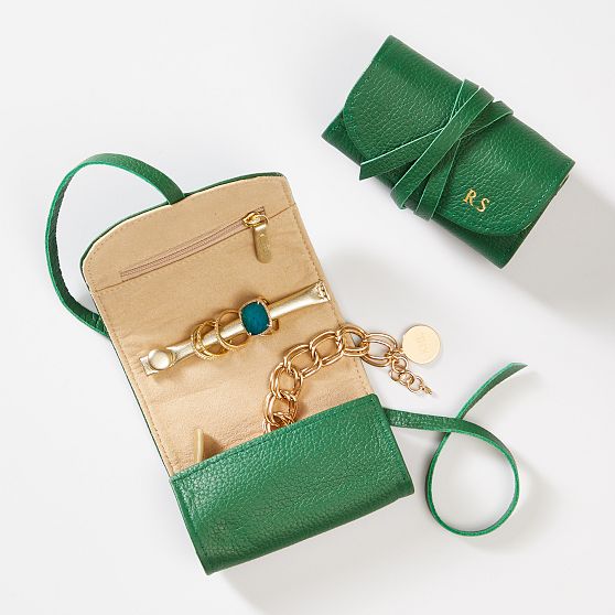 Leather Jewelry Roll Up​