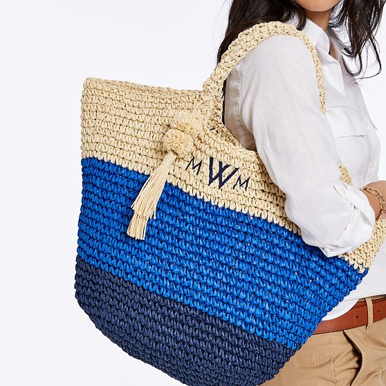 Maui Straw Beach Bag