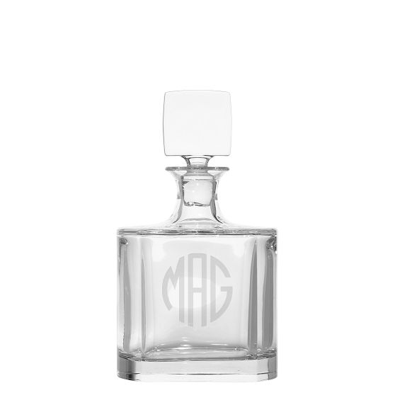 Short Crystal Decanter