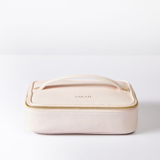 Clear Coated Travel Makeup Pouch | Mark and Graham Clear Coated Travel Makeup Pouch | Mark and Graham