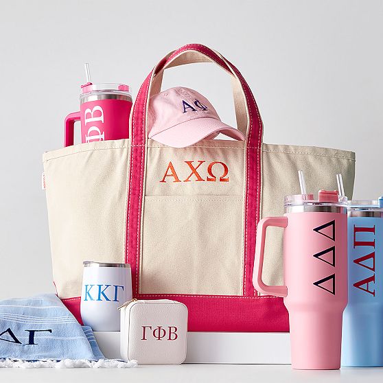 Sorority Canvas Tote