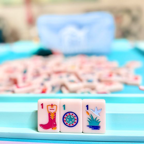 Texas Full-Sized Mahjong Tile Set