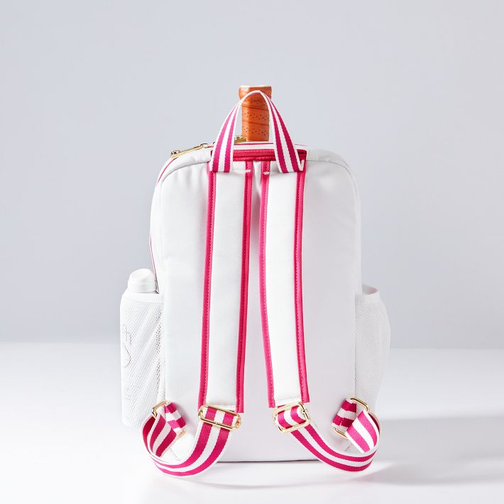 Mark & Graham X Spartina 449 Pickleball Backpack White & Green bag New*** Mark & Graham x Spartina Pickleball Backpack | Mark and Graham main image 2