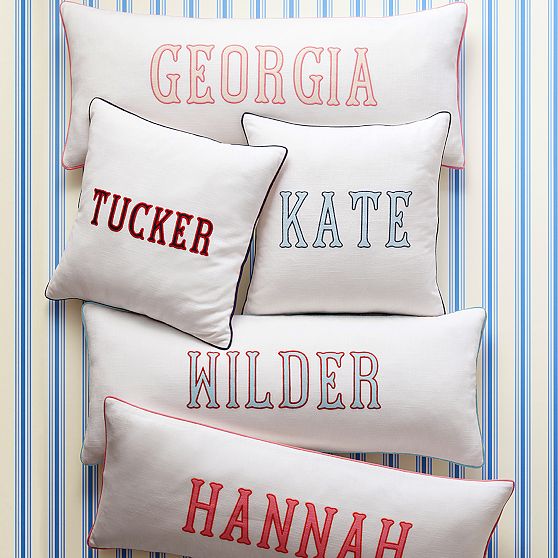 Bespoke Embroidered Pillow