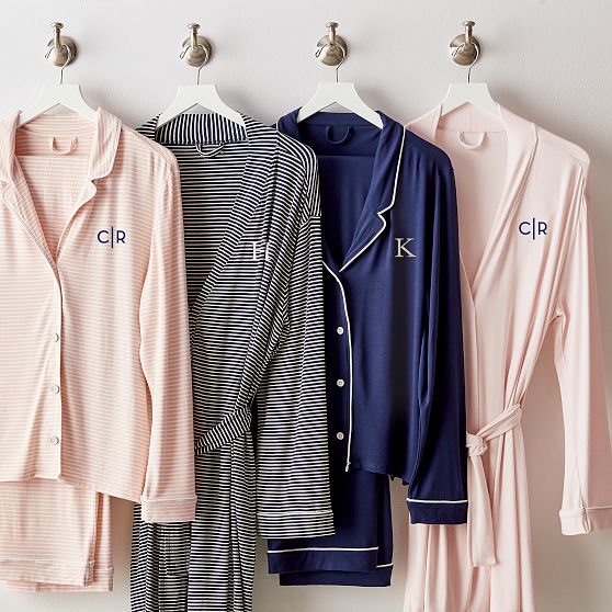 Knit Bamboo Lounge Pajamas