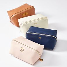 Pochette Clutch Femme Cuir Marron - Mark & Graham - Neuve Sans Étiquettes