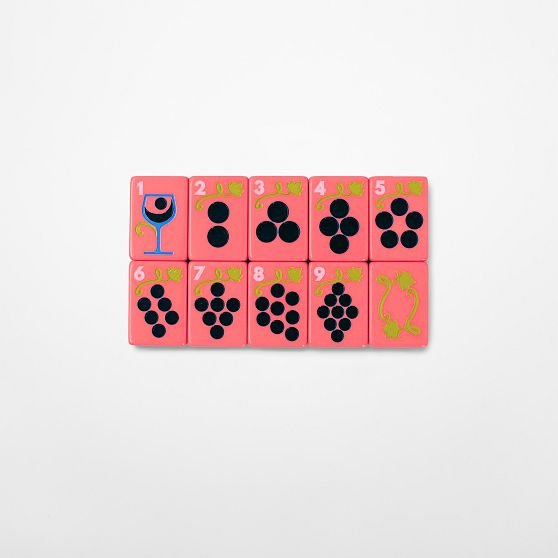 California Full-Sized Mahjong Tile Set