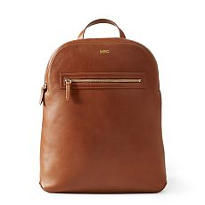 Mark & Graham Cream and Tan Backpack with Elegant Leather Flap Mark & Graham | Bags | Mark Graham Cream And Tan Backpack  main image 4