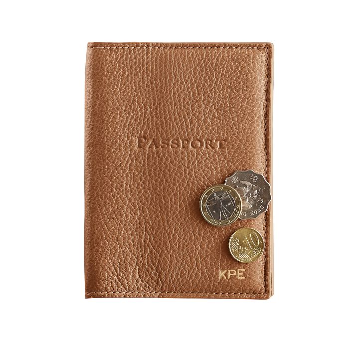 Leather Passport Case – Pebbled Leather Travel | Mark and Graham