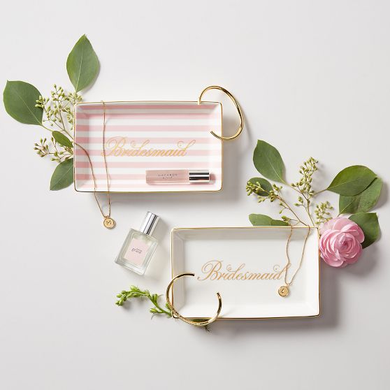 Bridesmaid Ceramic Catchall Tray