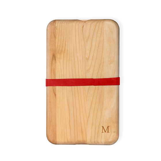 Maple Wood Travel Cheese Board and Knife Set