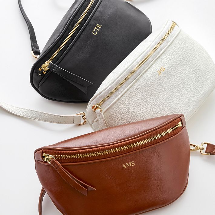 Leather Crossbody Sling Bag | Mark and Graham