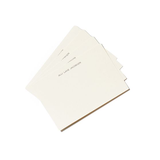 Letterpress Memo Card Refills