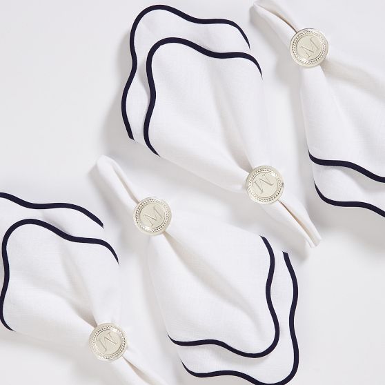 Celebration Beaded Napkin Ring, Set of 4