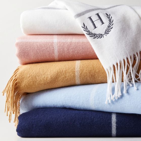 Italian Woven Throw Blanket | Mark and Graham