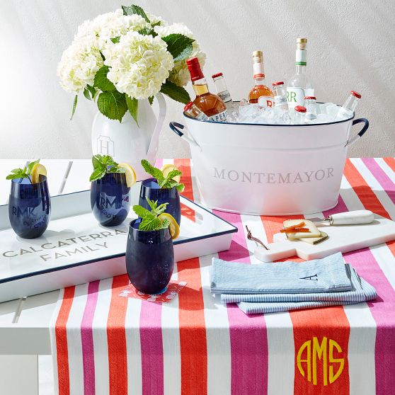 Enamelware Party Tub