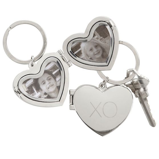 Heart Locket Key Fob