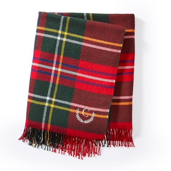 Italian Plaid Throw Blanket