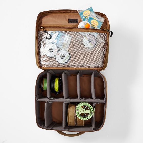 Jack Waxed Canvas Stowaway Reel Case
