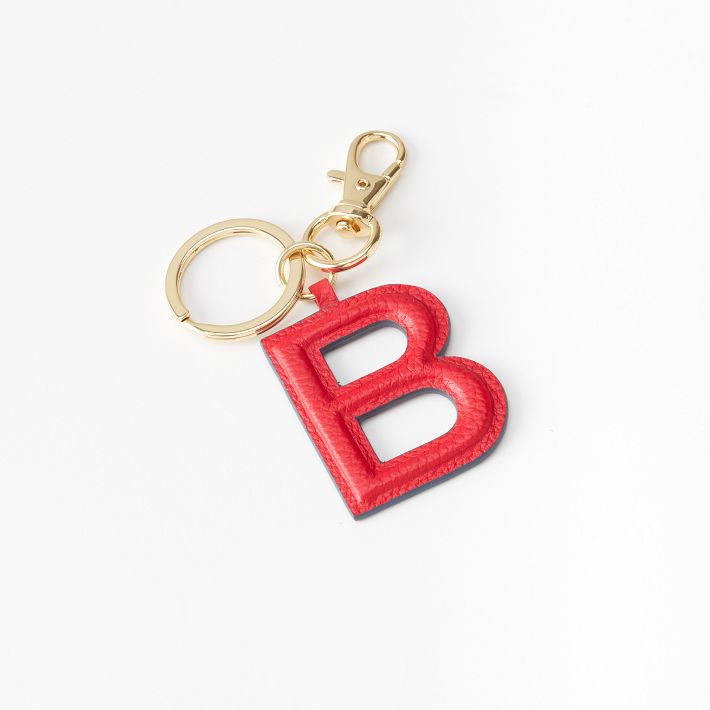 Porte-clés Personnalisé Lettre B – Résine Monogrammée Pour Femme