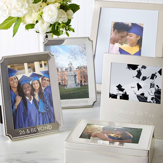 Silver Message Photo Frame