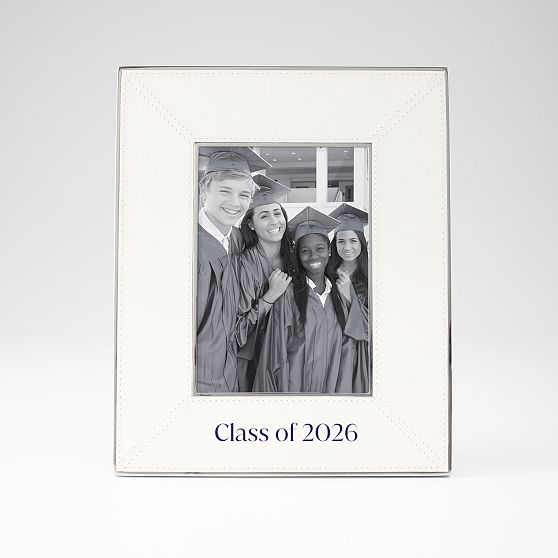 Leather and Silver Photo Frame