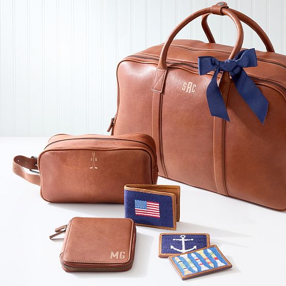 Carson Leather Travel Pouch