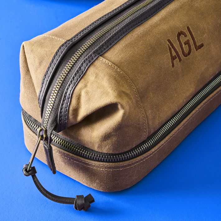 J＆M Davidson / travel pouch Jack Waxed Canvas Travel Pouch | Mark and Graham