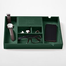 knee length dresses for ladies Leather Valet Tray main image 1