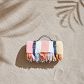 Video 1 for Colourful Stripe Waterproof Picnic Blanket