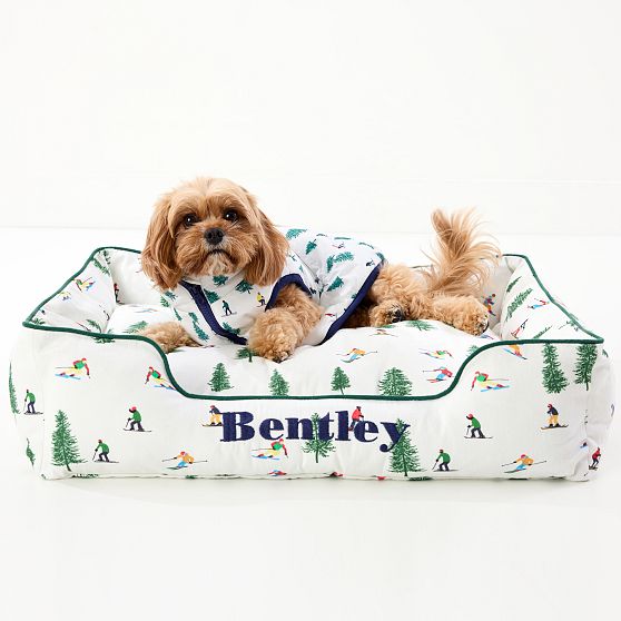 Holiday Deluxe Dog Bed Lounger