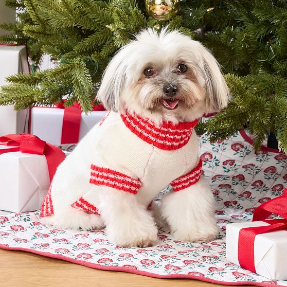 Block Print Quilted Tree Skirt