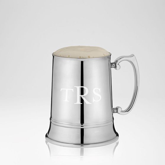 Silver Beer Stein