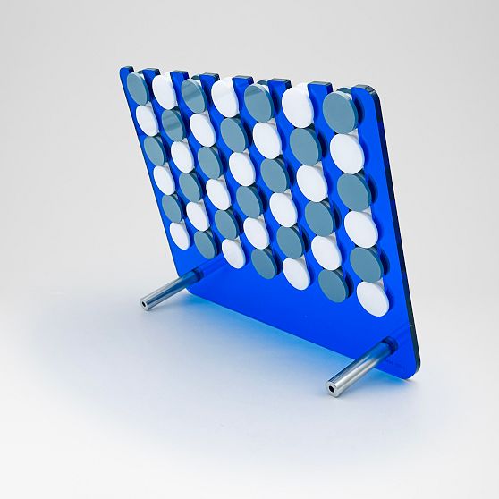 Acrylic 4-in-a-Row Game Set