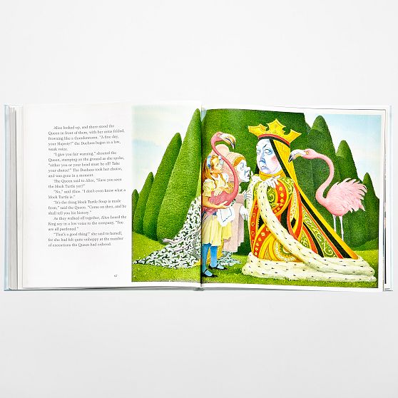 "Alice's Adventures in Wonderland " Leather Book