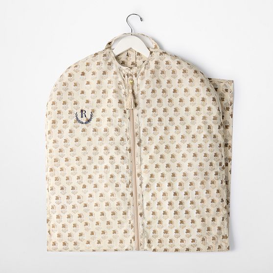 Block Print Garment Bag