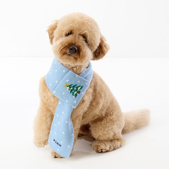 Knit Dog Scarf