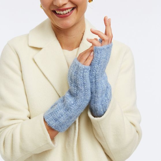 Chunky Knit Fingerless Gloves