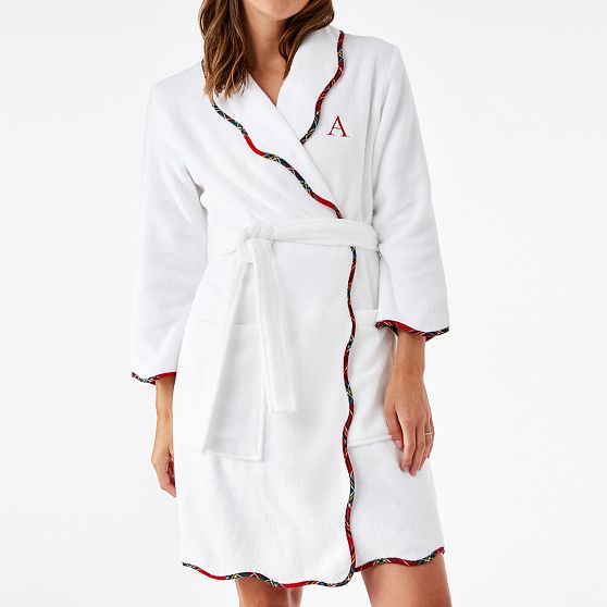 Hydrocotton Scalloped Bath Robe