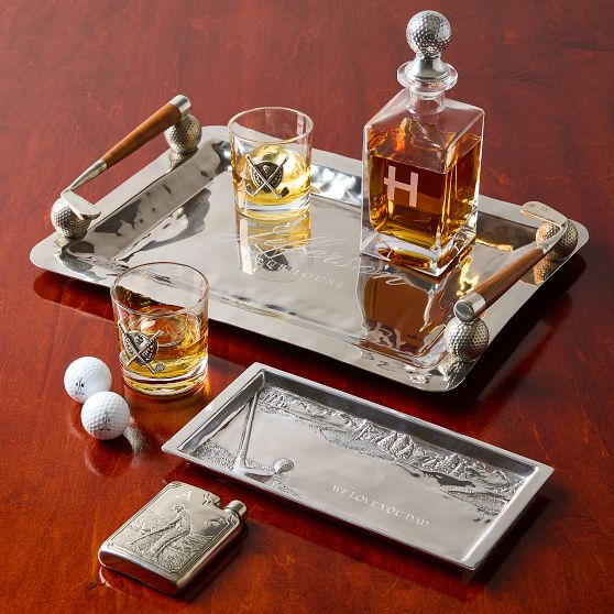 Golf Decanter and Glasses Set