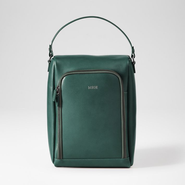 Graham Leather Golf Shoe Bag | Mark and Graham