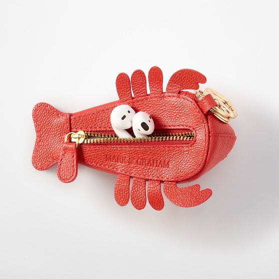 Lobster Zip-Pouch Bag Charm
