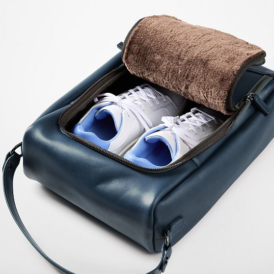 Graham Leather Golf Shoe Bag