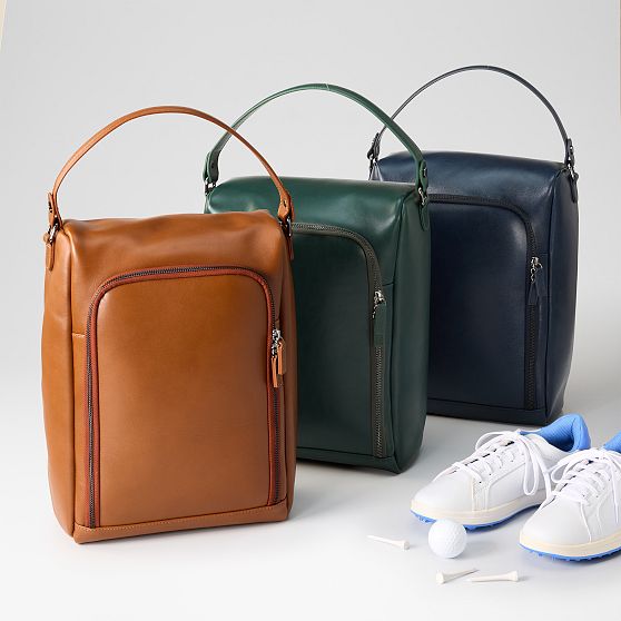 Graham Leather Golf Shoe Bag