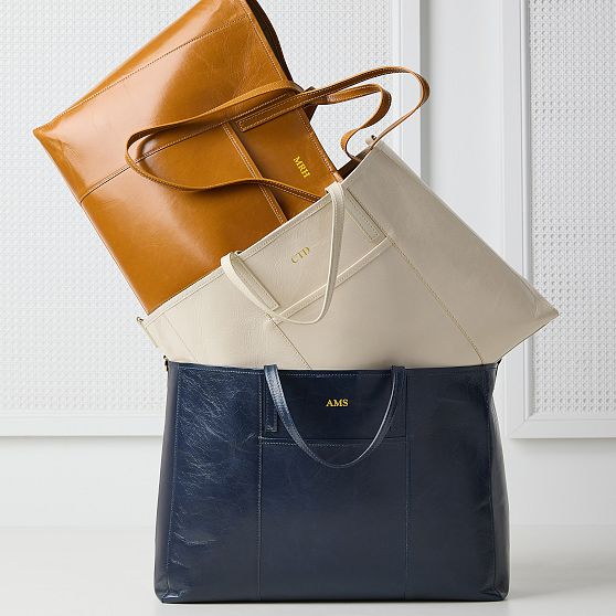 Lucia Italian Double Handle Tote